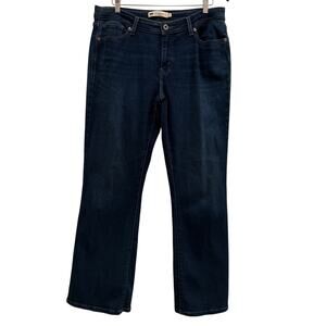 Levi’s Women’s Size 16 529 Curvy Bootcut Jeans Dark Wash Casual Western